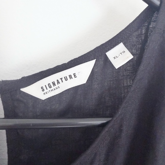 ⭐ 3 for $40 - Linen Blend Keyhole Back Sleeveless Dress - XL -NWOT - Picture 4 of 5